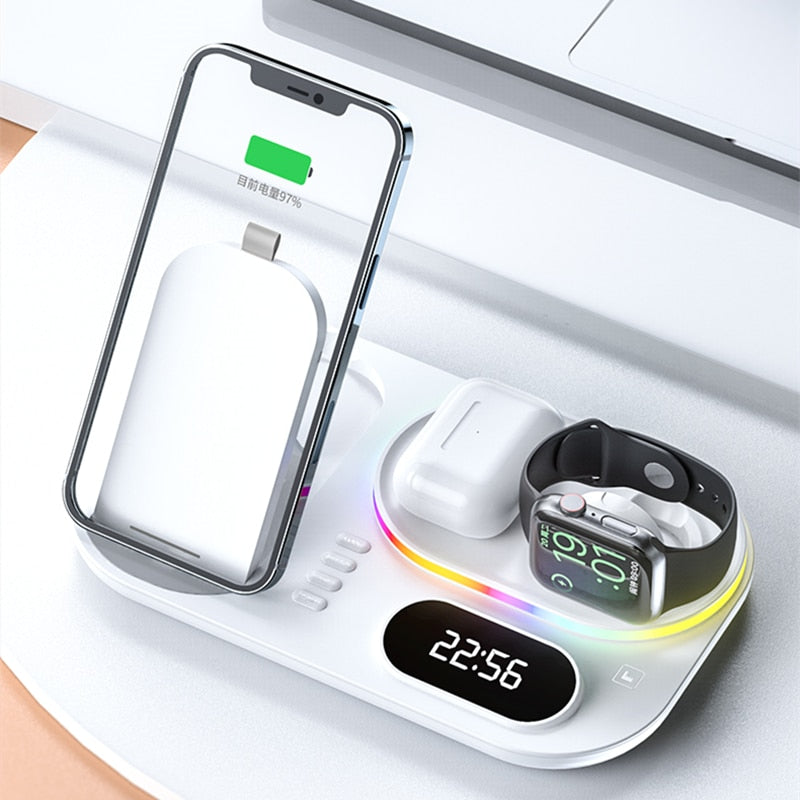 LED Wireless Charger Dock