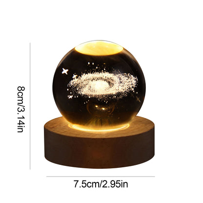 Glowing Crystal Ball Night Light