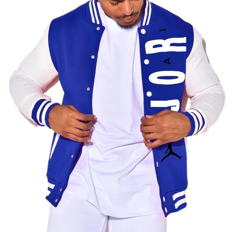 Hip Hop Casual Baseball Coat