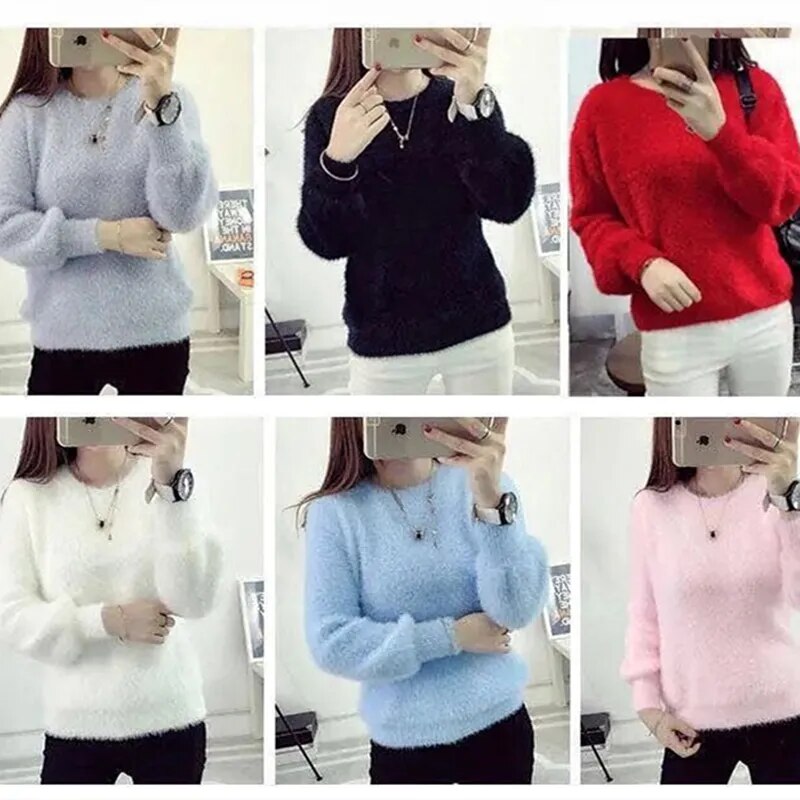 Sweater Women Knitted Tops