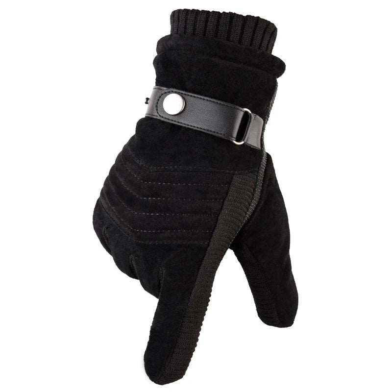 black winter gloves 