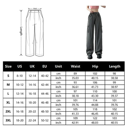 Women's Streetwear Cargo Pants