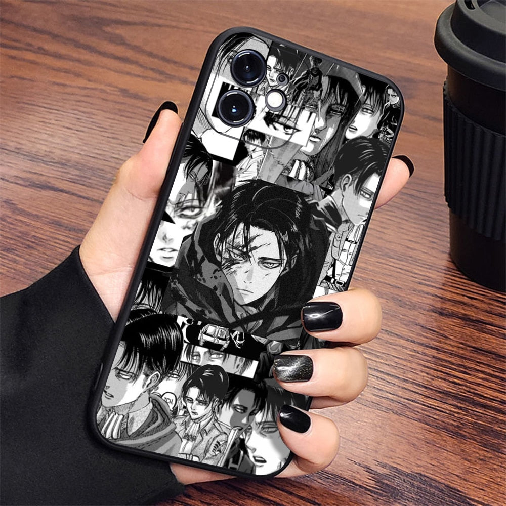 Attack On Titan Levis Ackermans Phone Case For Apple iPhone