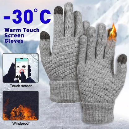 Winter Wool Warm Knitted Glove