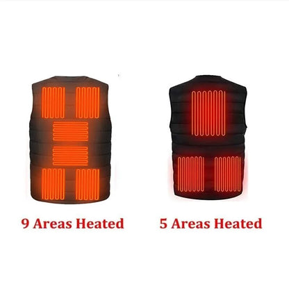 Men Smart Heating Cotton Vest